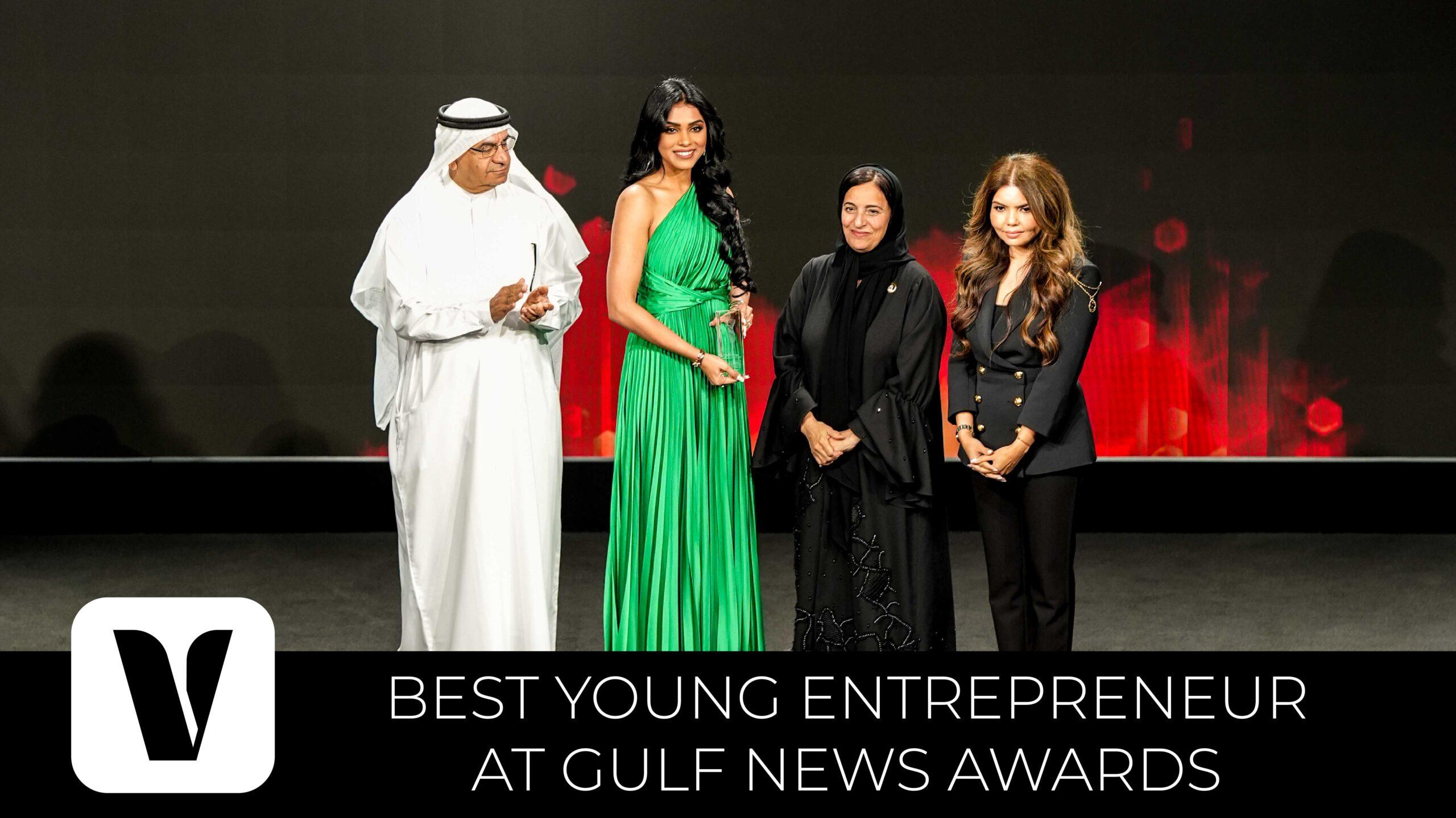 Debanjali Kamstra Honored as Best Young Entrepreneur at Gulf News Awards